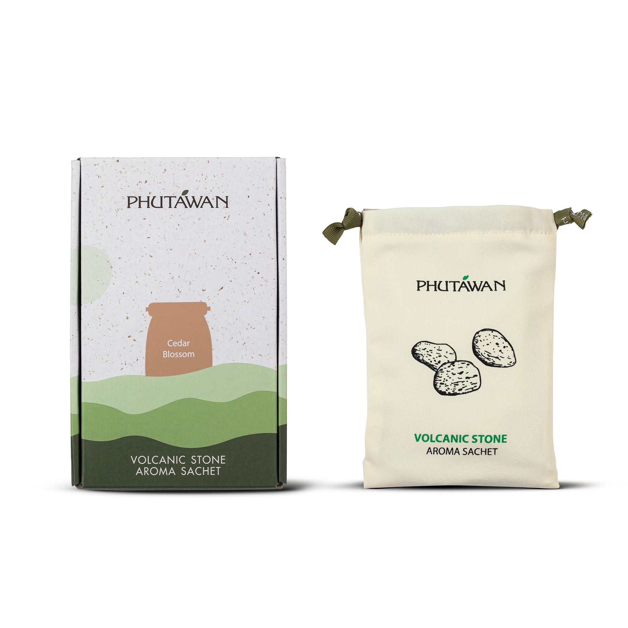 シダー ブロッサム ボルケニック ストーン アロマ サシェ 90g