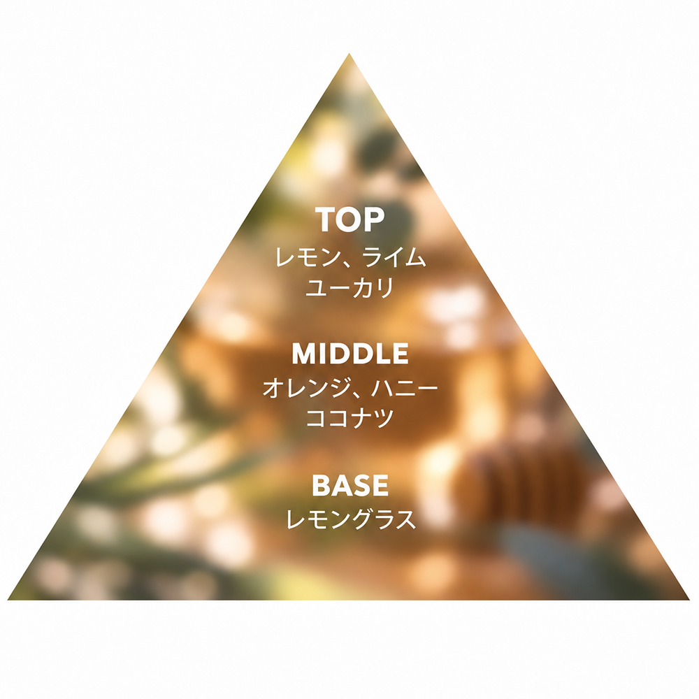 オーガニック ココナツ リップ バーム (ハニー ティー) 4.8g